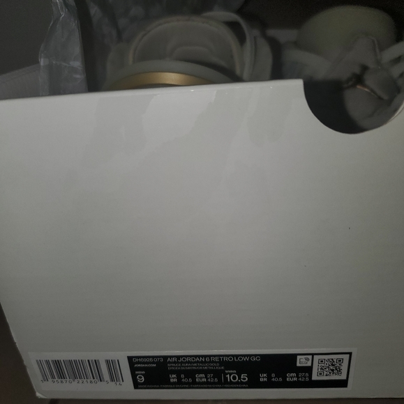 Jordan's retro 6s in its original box  size" 9 -  men - Picture 4 of 4